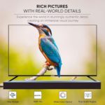 ⁦(NPROG60QLED) شاشة نيكاي كيوليد 58بوصة الترا (جوجل تي في) , سمارت , تصميم إطار نحيف , 1يو اس بي , 2 اتش دي ام اي⁩ - الصورة ⁦6⁩