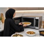 ميكروويف جينيرال إلكترك، 45 لتر، 1150 واط، ستيل JES1657SMSS - الصورة 5