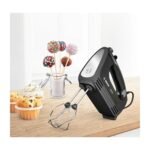 خلاط يدوي بوش، 400 واط، 4 سرعات، ستانلس ستيل، أسود MFQ2420BGB - Image 6